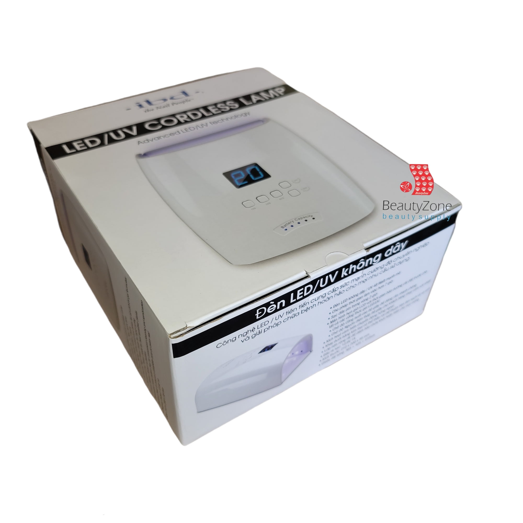 IBD Pro LED/UV Cordless Lamp - White