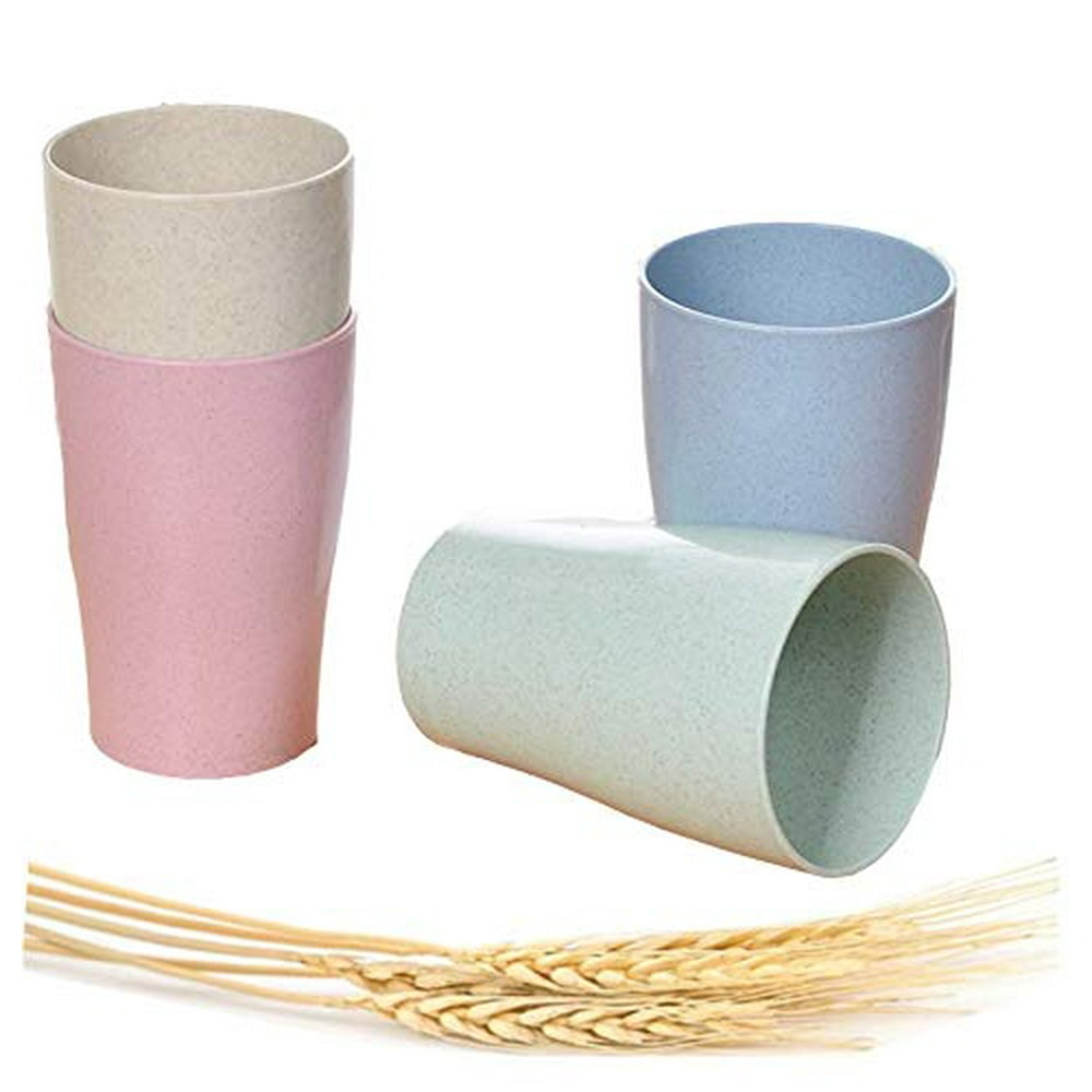 Ecofriendly Unbreakable Reusable Drinking Cup for Adult, Wheat Straw