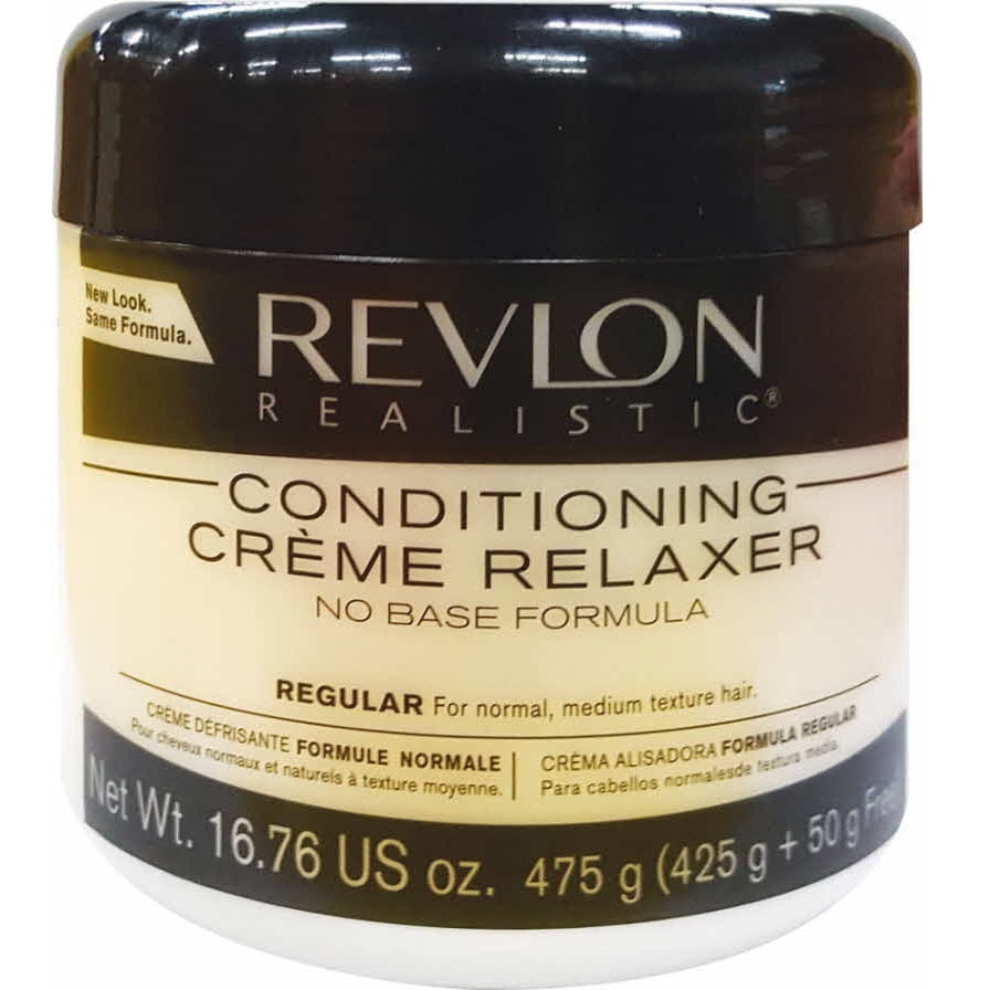 Revlon Realistic Conditioning Creme Relaxer No Base Regular 16.76 Oz.,3
