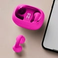 thumbnail image 2 of KOYPTL Clip On Earbuds, True Wireless Bluetooth Earbuds with Mic, Lightweight, Stereo Surround Sound Effects, Fast Charging, Smart Noise Canceling Function, for Gym Sports Running Daily Use, Red, 2 of 7