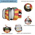 thumbnail image 3 of FORMRS Unisex School Backpack 17" Student Travel Bag with Laptop Compartment, Black Cat, 3 of 7