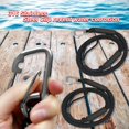 thumbnail image 2 of FLOODKING 2 Pack Single Hook Mooring Rope 3FT - Bungee Dock Lines with Bumper for Kayaks, Boats, Jet Skis, 2 of 6