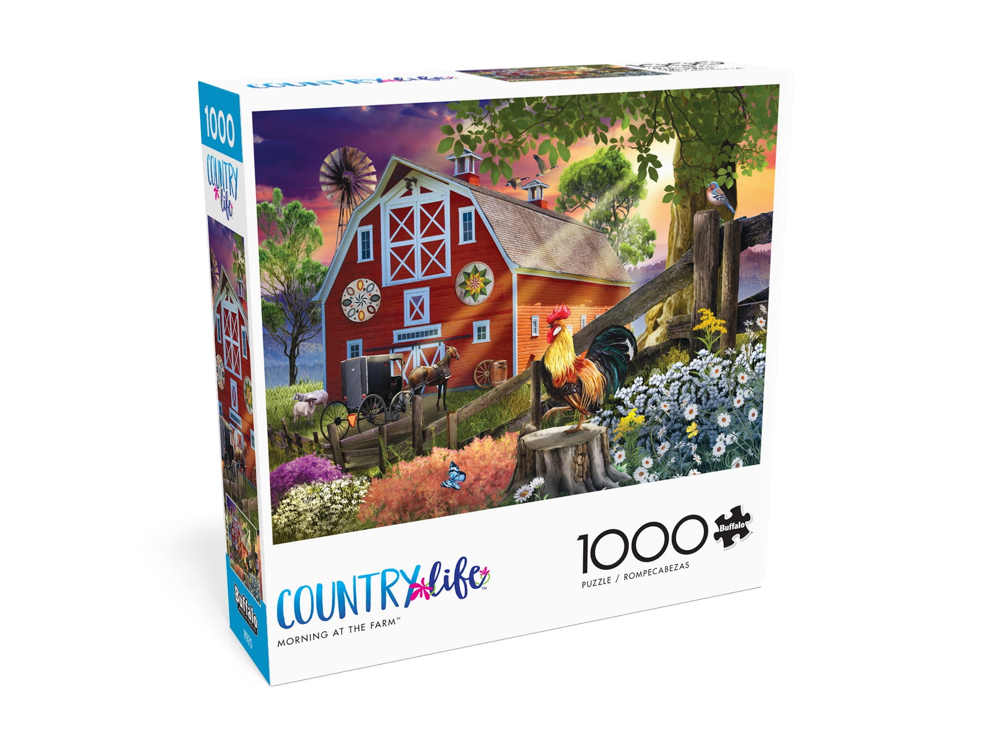 Buffalo Games - Kim Norlien - Summertime - Rompecabezas De 1000 Piezas