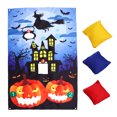 thumbnail image 1 of 1 Pc Halloween Toss Games Flag Portable Sandbag Game Banner for Children, 1 of 7