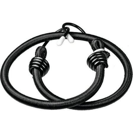 Black Bungee Cords - ACTION 12 BLACK (bag of 10) BUNGEE CORD