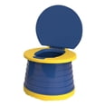 thumbnail image 1 of Asiento de entrenamiento para inodoro plegable para portátiles, orinal Azul Sunnimix Inodoro para niños portátil, 1 of 8