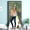 BLACK, variant on Magnetic Screen Door,Heavy Duty Door Screen Magnetic Closure Keep Bugs Out,Screen Door Mesh- Pet and Kid Friendly Fits Doors Up To 38” x 82” Door Mesh