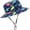 Dinosaur Navy, variant on Zando Baby Sun Hat Beach Toddler Hats Cute UPF 50+ Wide Brim Summer Baby Bucket for Boy Girls Hats Beige S