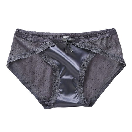 

Felwors Women s Lace Thong Panties Fashion Low Waist Underwear Solid Color Lacework Underwear Women Panties
