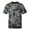 Black, variant on Blue Ocean Mens Tie-Dye T-shirts(td-38)