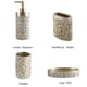 thumbnail image 3 of Set de accesorios de baño Hymmah Golden Design, 4 piezas, 3 of 7
