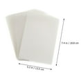 thumbnail image 4 of MOVTOTOP 100 Pcs Pochettes de Lamination pour Image Rectangulaires Anti-Reflets Rangement à Long Terme, 4 of 7