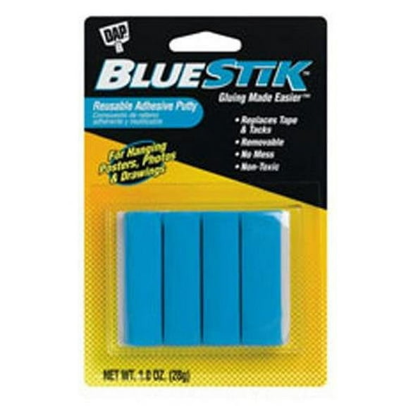 DAP BLUE STICK ADHESIVE PUTTY 2 PACK Size: Large, Model: DAP01201