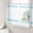 Teal Blue, variant on Coastal Starfish Sheer Curtains 45 Inch Length 2 Panels Set for Living Room/Bedroom, Nautical Shells Coral Eucalyptus Stripes Semi Curtain Sheers Rod Pocket Curtains Window Treatment 52''x45''x2