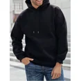 thumbnail image 3 of Sudadera Para Relajado Pure Color Pop Hombre Larga Oversize, 3 of 8