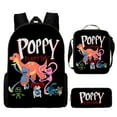 thumbnail image 4 of Poppu Playtime Bag Three-piece, Primary And Secondary School Student Backpack-week, 4 of 4