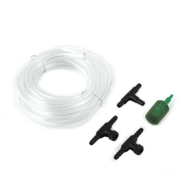 Aquarium Fish Tank Plastic Hose Air Bubble Stone Valves Tubing