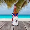 thumbnail image 2 of American Eskimo with English Union Jack British Flag Ultra Hugger for slim cans, 2 of 6