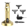 thumbnail image 1 of Professional Hair Clippers For Men - Electric Trimmer With 3 Guide Combs For Professional Barbers Red, 1 of 5