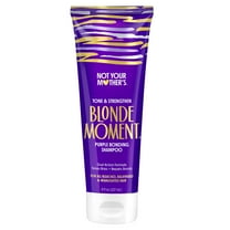 Not Your Mother's Blonde Moment Purple Bonding Shampoo for Light and Silver Hair Tones, 8 fl oz
