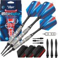 thumbnail image 1 of Darts Viper Sidewinder, 80% tungsteno, punta blanda, 18 g, plata, 1 of 9