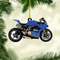 thumbnail image 5 of Custom Motorcycle Ornaments 2025 Motorcycle Ornaments for Christmas Tree Personalized Dirt Bike Ornament Motocross Christmas Ornament Biker Ornament (MC11) - 3164 (Yellow), 5 of 6