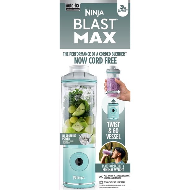 Ninja Blast MAX 20-Oz Portable Personal Blender, Twist & Go Vessel