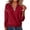 Wine, variant on Womens Half Zip Pullover Lightweight Sweater Collared Business Casual Long Sleeve Knit Top