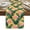 Yellow, variant on Pink Flamingo Table Runner Vintage Summer Tropical Leaves Yellow Tablerunners 13 x 36 Inch, Table Decorations Tabletop Scarf for Summer Gathering Holiday Farmhouse Kitchen Dining Decor