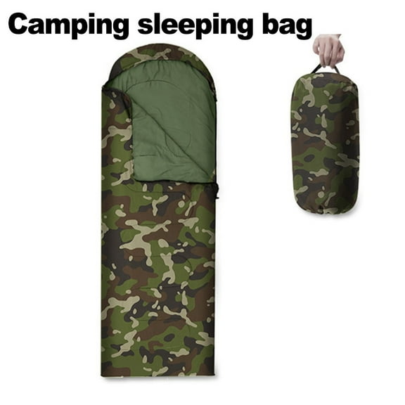 Sportact Camping Essentials,Camouflage Sleeping Bag - All-Season Outdoor Comfort for Kids & Adults!,Outdoor Sports
