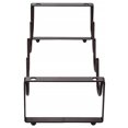 thumbnail image 3 of maskred Flat Iron Grape Wine Rack Vintage Style Home Red Wine Bottle Storage Shelf, 3 of 6
