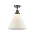 thumbnail image 2 of Innovations Lighting - Cone-1 Light Flush Mount in Industrial Style   Oil Rubbed, 2 of 5