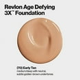 thumbnail image 3 of Liquid Foundation by Revlon, Age Defying 3XFace Makeup, Anti-Aging and Firming Formula, SPF 30, Longwear Medium Buildable Coverage with Natural Finish, 070 Early Tan, 1 Fl Oz, 3 of 3