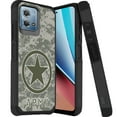 thumbnail image 1 of DALUX MetKase Hybrid Slim Phone Case Cover Compatible with Motorola Moto G Stylus 5G (2023) - US Army Star Camo, 1 of 3