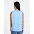 thumbnail image 3 of Americana Women's America's Favorite Graphic Muscle Tank Top from Way to Celebrate, Sizes S-XXXL, 3 of 5