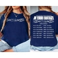 thumbnail image 2 of Unisex Ateez 2025 World Tour Shirt, Ateez in USA Graphic T-Shirt, Sizes S-5XL, Tbun, 2 of 5