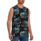 thumbnail image 2 of Balery Cool Off-Road Vehicle Camisetas sin mangas para hombre, absorbe la humedad y protege contra el mal olor.-3X-Large, 2 of 7