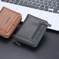 thumbnail image 4 of Bifold Slim Wallet for Men - Large Capacity Leather Front Pocket Men's Wallet, 4 of 5