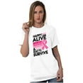 thumbnail image 4 of Happy Alive Built To Survive Warrior Women's Graphic T Shirt Tees Brisco Brands M, 4 of 6