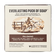 Duke Cannon Everlasting Puck of Soap for Men, Palomino, 5 oz Soap Puck