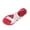 Red, variant on Platform Sandals for Women Slip-On Espadrille Wedges Slides, Flatform Woven Straw Summer Vacation Beach Shoes Black 9.5