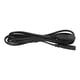 thumbnail image 1 of Cable de alimentación IEC320 C8 a IEC320 C7 Cable de extensión adaptador resistente al calor impermeable 5.9 pies 100-240V, 1 of 14