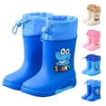 thumbnail image 3 of XIMIN Boys Girls Dinosaur Rainboots Easy-On Lightweight Rain Shoes Waterproof EVA Rubber Boots Adjustable Outdoor Playing Non-Slip Rain Boots, 3 of 6
