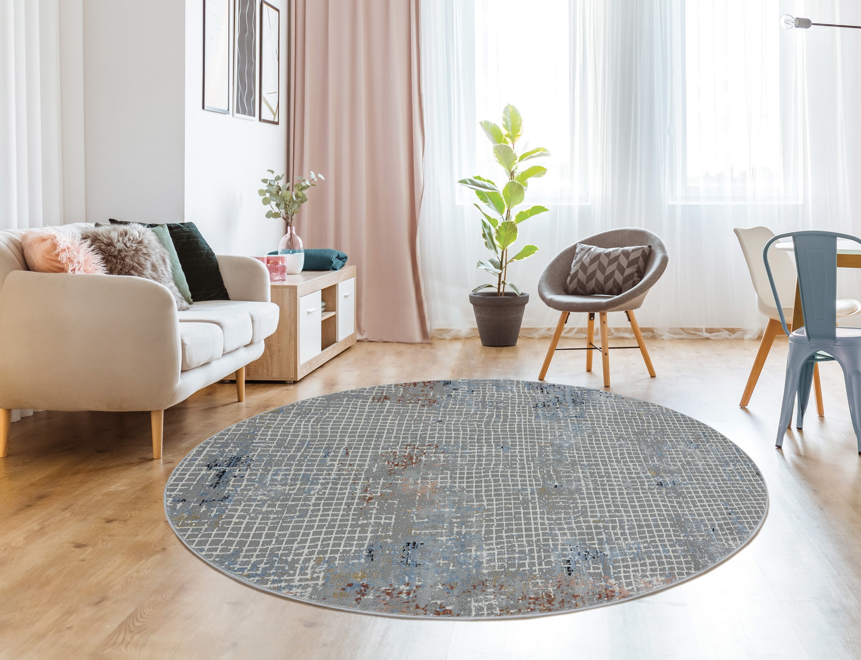 United Weavers of America Modern Abstract Area Rug, 5.25' x 7.17'