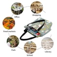 thumbnail image 7 of Kdxio Cute Farm Birds Women Reusable Grocery Bags Foldable Ripstop,Reusable Shopping Bags for Shopping,Gym,Gift, 7 of 7