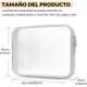 thumbnail image 2 of Neceser de Aseo Transparente 3 Pcs, Bolsa de Cosméticos Impermeable, Organizador Bolsas de Viaje Portátil de Plástico Duro para Viajes, Baño y Organización, 2 of 4