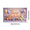 2A, variant on Floral Design Banner Pastel Colors Birthday Party Decorative for Birthday Party Kids Celebration Indoor Event