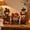 3pc, variant on Double Sided Wooden Halloween Haunted Village Tabletop Decor, Spooky Town Shelf Sitter for Mantel, Entryway, Fall Home Display