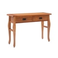 thumbnail image 1 of Linon Santa Fe Wood Console Table in Brown, 1 of 13