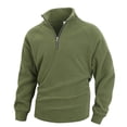 thumbnail image 1 of Veste Homme Ajustée Col Montant Manches Longues Chandail Décontracté Chaud Hiver Léger Confortable, 1 of 7
